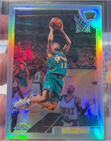 1998-99 Topps Chrome #14 Lee Mayberry — front