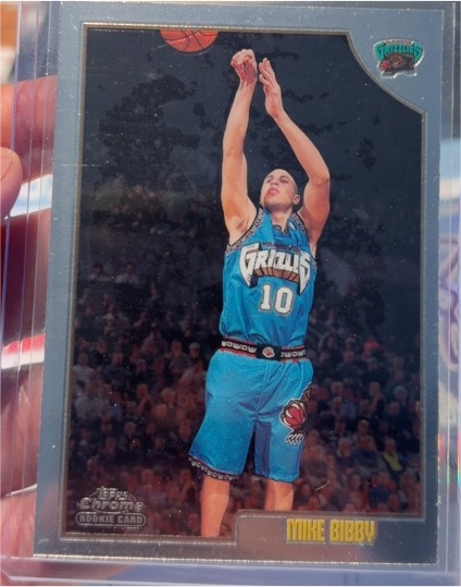 1998-99 Topps Chrome #196 Mike Bibby — front