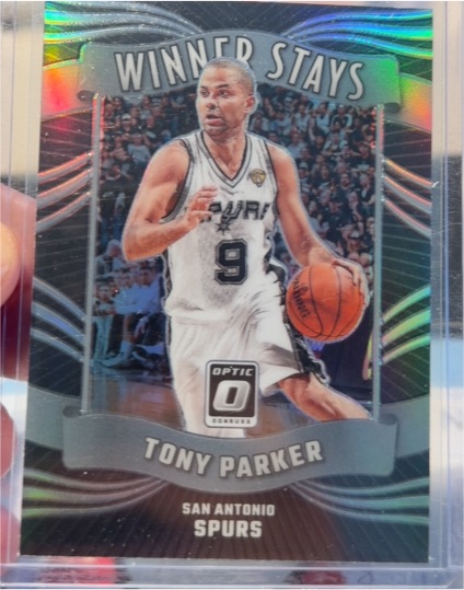 2023-24 Donruss Optic #15 Tony Parker Winner Stays — front