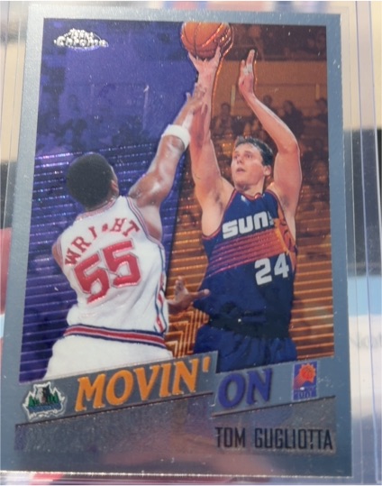 1998-99 Topps Chrome #224 Tom Gugliotta — front
