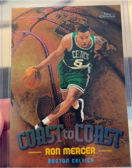 1998-99 Topps Chrome Coast to Coast #CC14 Ron Mercer — front