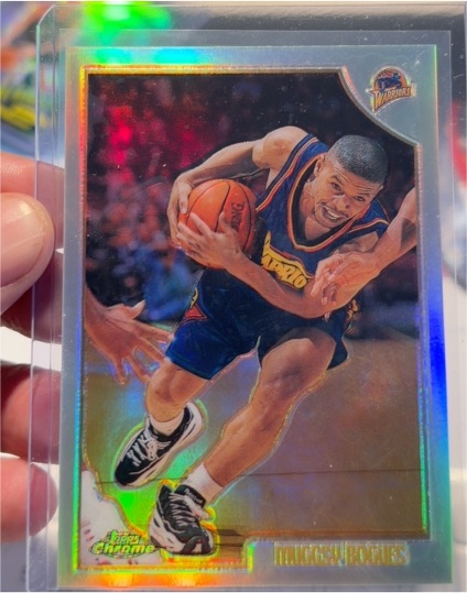 1998-99 Topps Chrome #198 Muggsy Bogues — front
