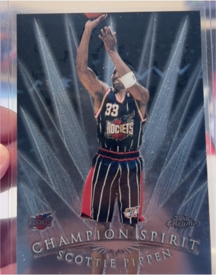 1998-99 Topps Chrome Champion Spirit #CS7 Scottie Pippen — front