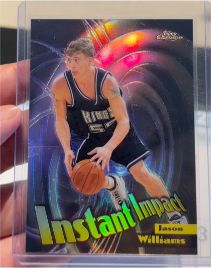 1998-99 Topps Chrome Instant Impact #I9 Jason Williams — front