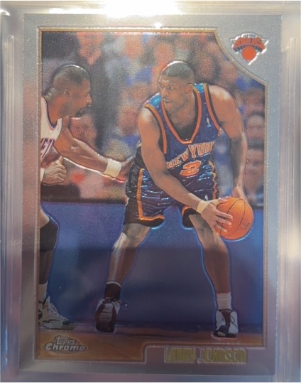 1998-99 Topps Chrome #22 Kenny Johnson — front