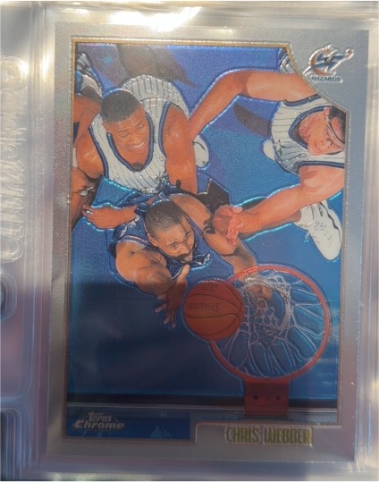 1998-99 Topps Chrome #13 Chris Webber — front