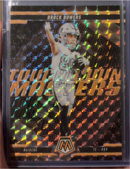 2025 Panini Mosaic Touchdown Masters #2 Brock Bowers — front
