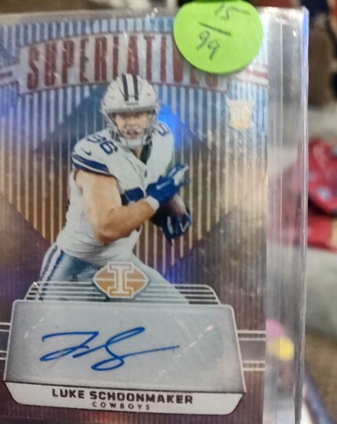 2023 Panini Illusions Superlatives #S-LSR Luke Schoonmaker — front