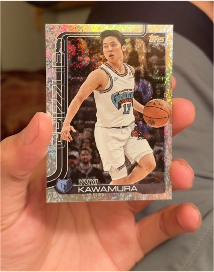 2025-26 Topps #188 Yuki Kawamura — front