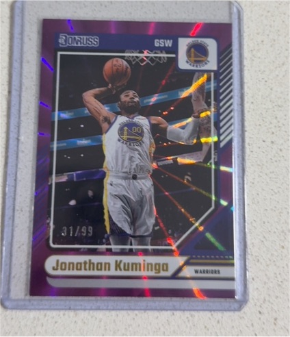 2024-25 Panini Donruss #151 Jonathan Kuminga — front