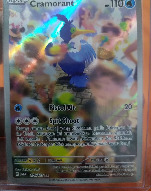 2024 Pokemon SV06: Twilight Masquerade #176/167 Cramorant — front