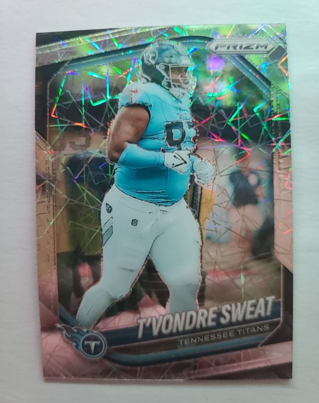 2025 Panini Prizm #80 T'Vondre Sweat — front
