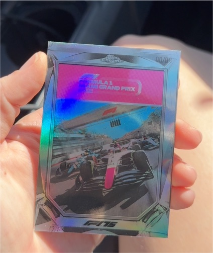 2025 Topps Chrome F1 Diamond Drives Chinese Grand Prix #00/00 — front