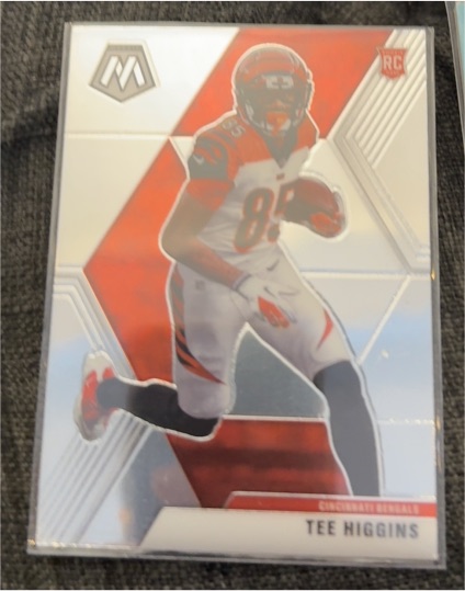 2020 Panini Mosaic #213 Tee Higgins — front