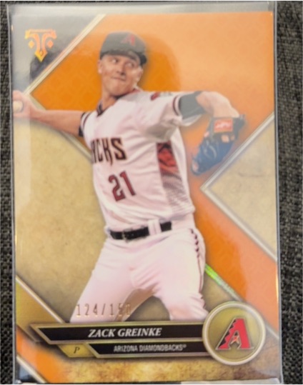 2017 Topps Triple Threads #92 Zack Greinke — front