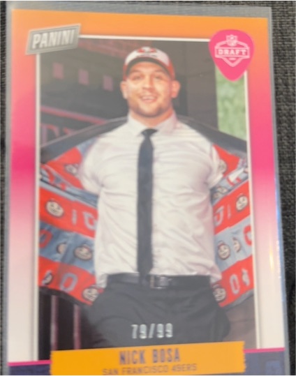 2019 Panini Day NFL Draft #79 Nick Bosa — front