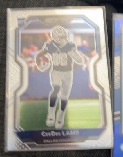 2020 Panini Prizm #334 CeeDee Lamb — front