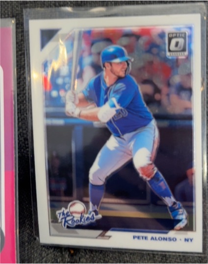 2019 Donruss Optic The Rookies #TR-14 Pete Alonso — front