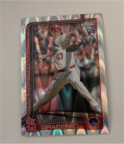 2025 Topps Chrome #256 Gordon Graceffo — front