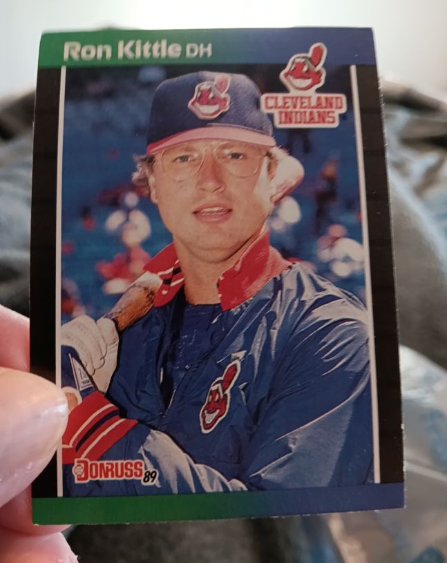 1989 Donruss #428 Ron Kittle — front