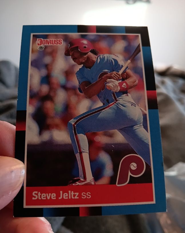 1988 Donruss #576 Steve Jeltz — front