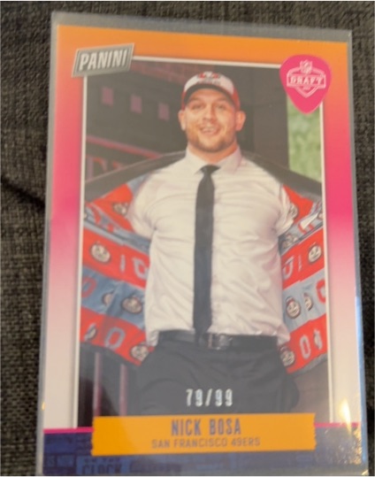 2019 Panini Day #79 Nick Bosa — front