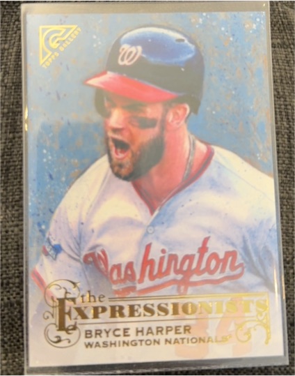 2024 Topps Allen & Ginter The Expressionists Bryce Harper — front