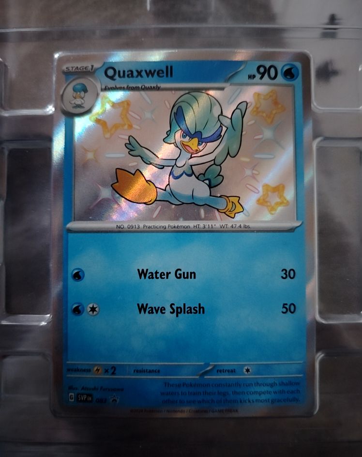 2023 Black Star Promo #083 Quaxwell — front