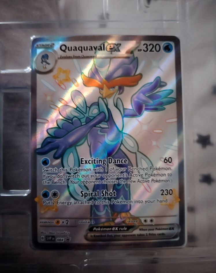 2024 Pokémon Quaquaval ex #084 — front