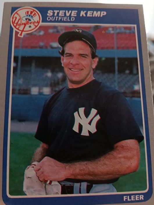 1985 Fleer #132 Steve Kemp — front