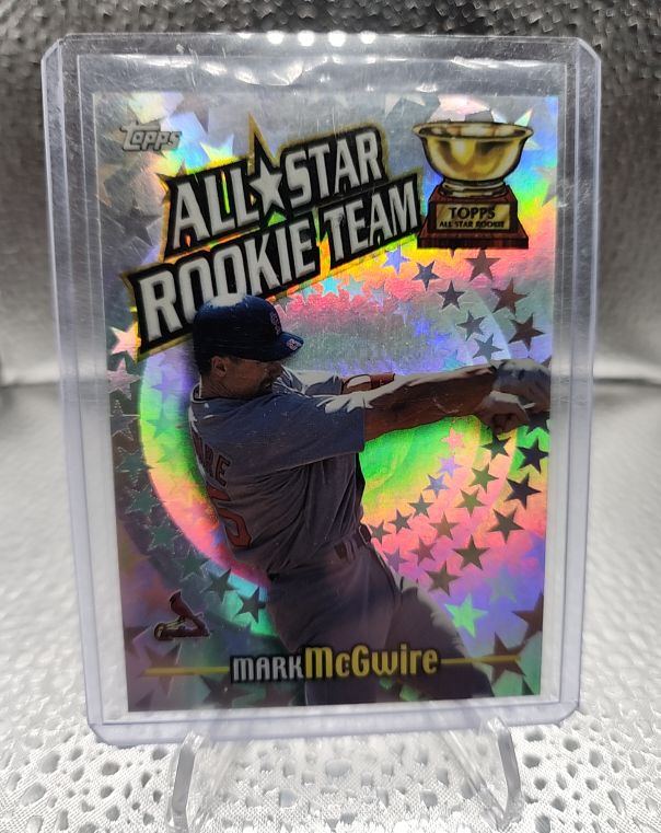 2000 Topps Chrome All-Star Rookie Team #RT1 Mark McGwire — front