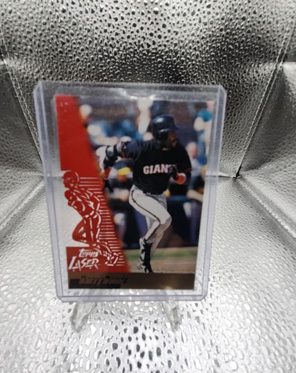 1996 Topps Laser #37 Barry Bonds — front