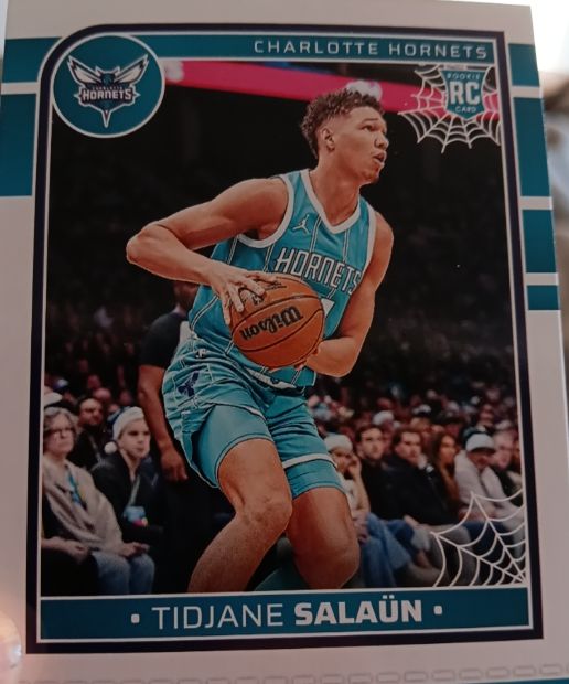 2024-25 Panini Haunted Hoops #235 Tidjane Salaün — front