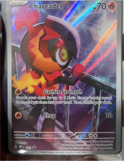 2025 Pokémon #022 Charcadet — front