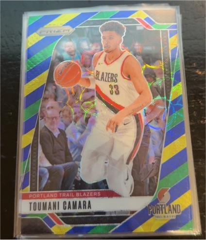 2024-25 Panini Prizm #215 Toumani Camara — front