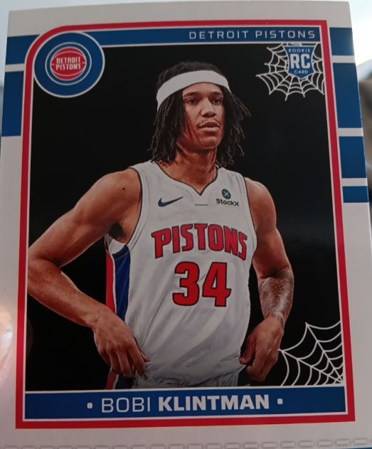 2024-25 Panini Haunted Hoops #262 Bobi Klintman — front