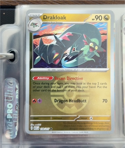2025 Pokémon Scarlet & Violet Prismatic Evolutions #72 Drakloak — front