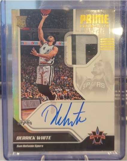 2017-18 Panini Vanguard Prime Prospects #Prime Prospects Derrick White — front