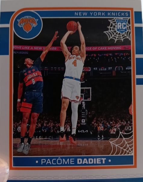 2024-25 Panini Hoops Haunted Hoops #234 Pacome Dadiet — front