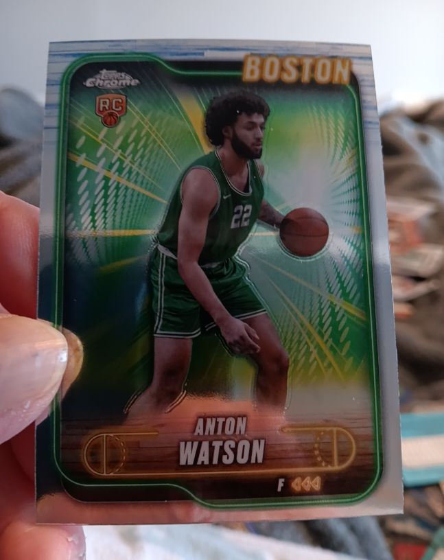 2024-25 Topps Chrome #107 Anton Watson — front