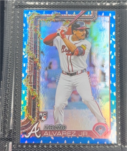 2025 Topps Chrome #75 Nacho Alvarez Jr. — front