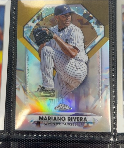 2022 Topps Chrome Update #DGC-41 Mariano Rivera Diamond Greats — front