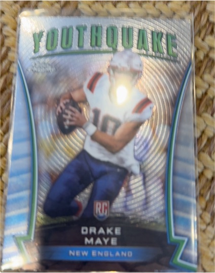 2024 Topps Chrome Youthquake #Y-2 Drake Maye — front