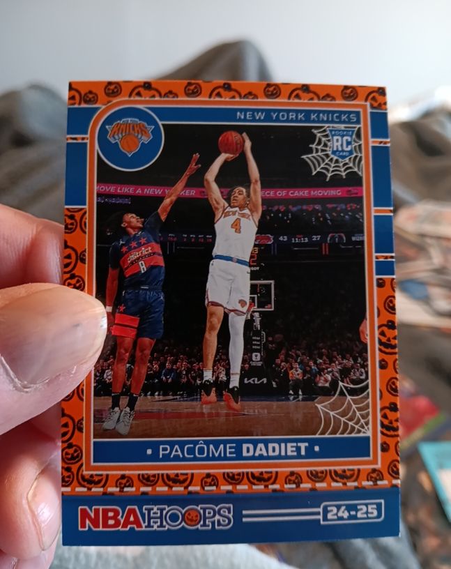 2024-25 Panini Haunted Hoops #234 Pacôme Dadiet — front