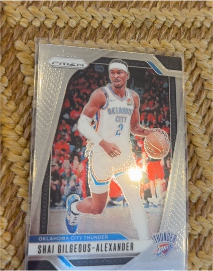 2024-25 Panini Prizm #113 Shai Gilgeous-Alexander — front
