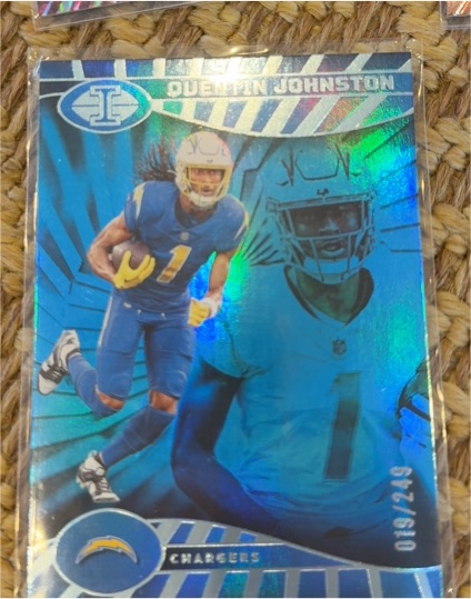 2024 Panini Illusions #50 Quentin Johnston — front
