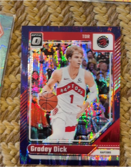 2024-25 Panini Donruss Optic #184 Gradey Dick — front