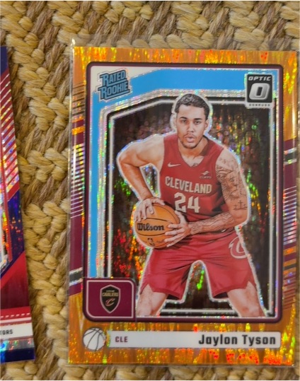 2024-25 Donruss Optic #253 Jaylon Tyson — front