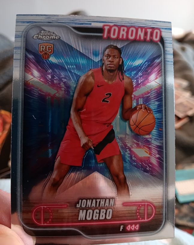 2024-25 Topps Chrome #194 Jonathan Mogbo — front