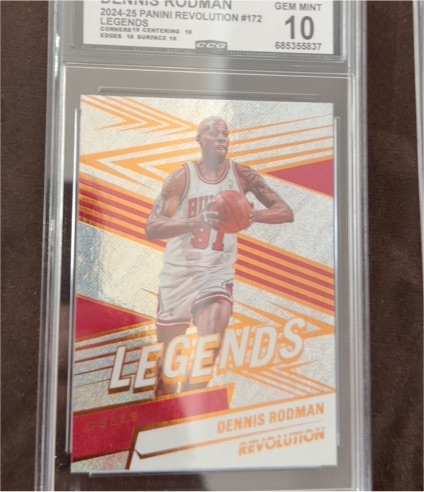 2024-25 Panini Revolution Legends #172 Dennis Rodman — front